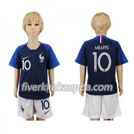 Jalkapallo Pelipaidat/Peliasut Ranska Mbappe 10 Lasten Kotipelipaita World Cup 2018